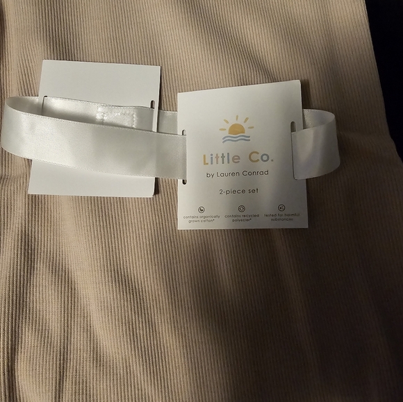 Baby Little Co. by Lauren Conrad Lettuce-Edge Top & Pants Little 24 Mon NWT - Picture 6 of 6